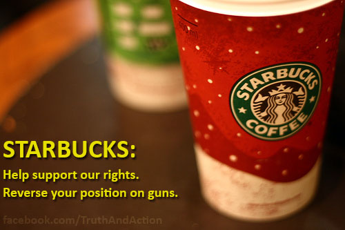Starbucks reverses position, asks customers to leave guns at home