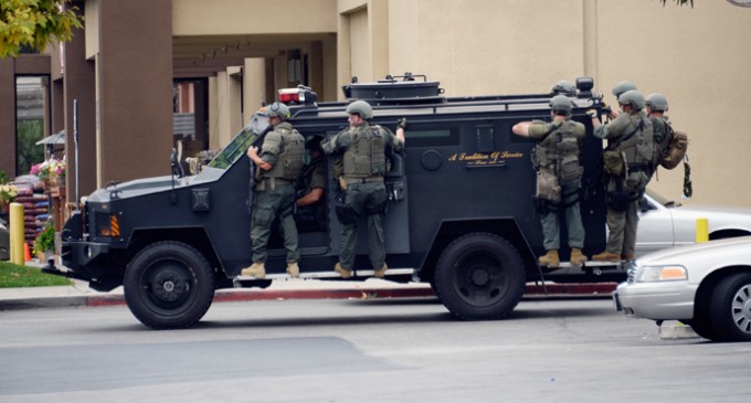 Californian’s Outrage At Police Acquision Of Military Armored Vehicle For Patrol Purposes