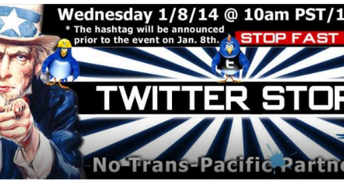 Citizens Worldwide Fight Obama’s TPP Corporatist Agenda With Twitter