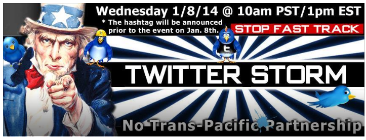 Citizens Worldwide Fight Obama’s TPP Corporatist Agenda With Twitter