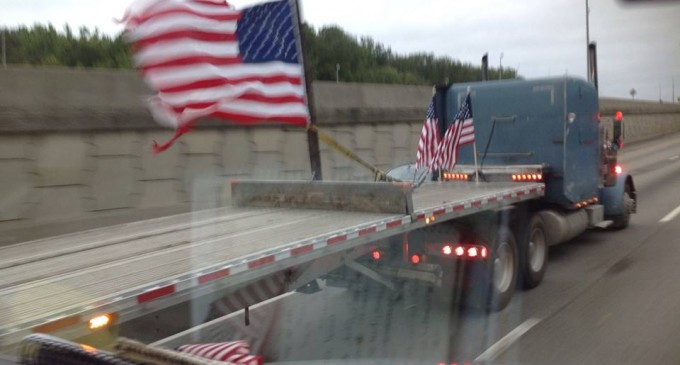 Trucker’s Nationwide Ride For The Constitution