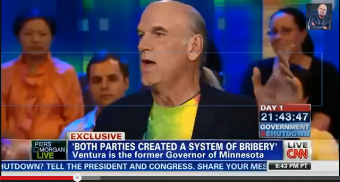 Video: Jesse Ventura Calls For “American Revolution” Against The “Corrupt System”