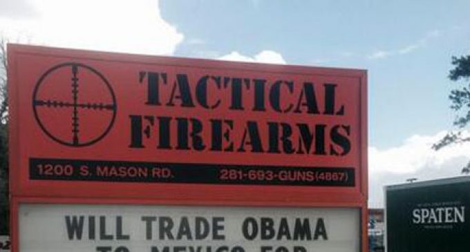 Obama Supporters Won’t Buy Their Guns Here