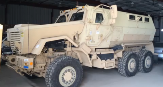 Wisconsin Sheriff States New Army Trucks Are For ‘Protection’